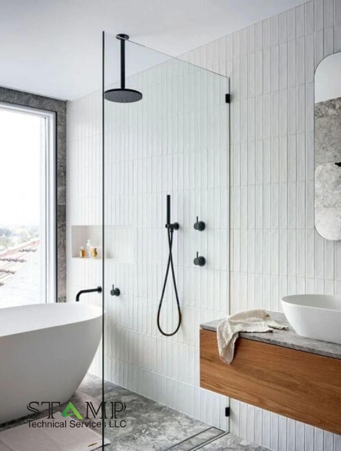 Luxury bathroom design