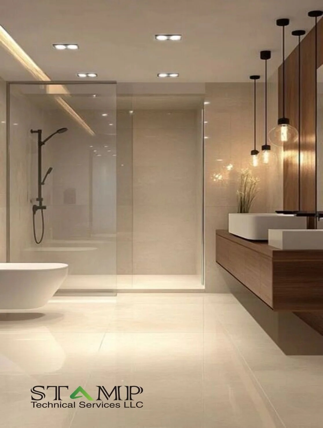 Luxury bathroom design