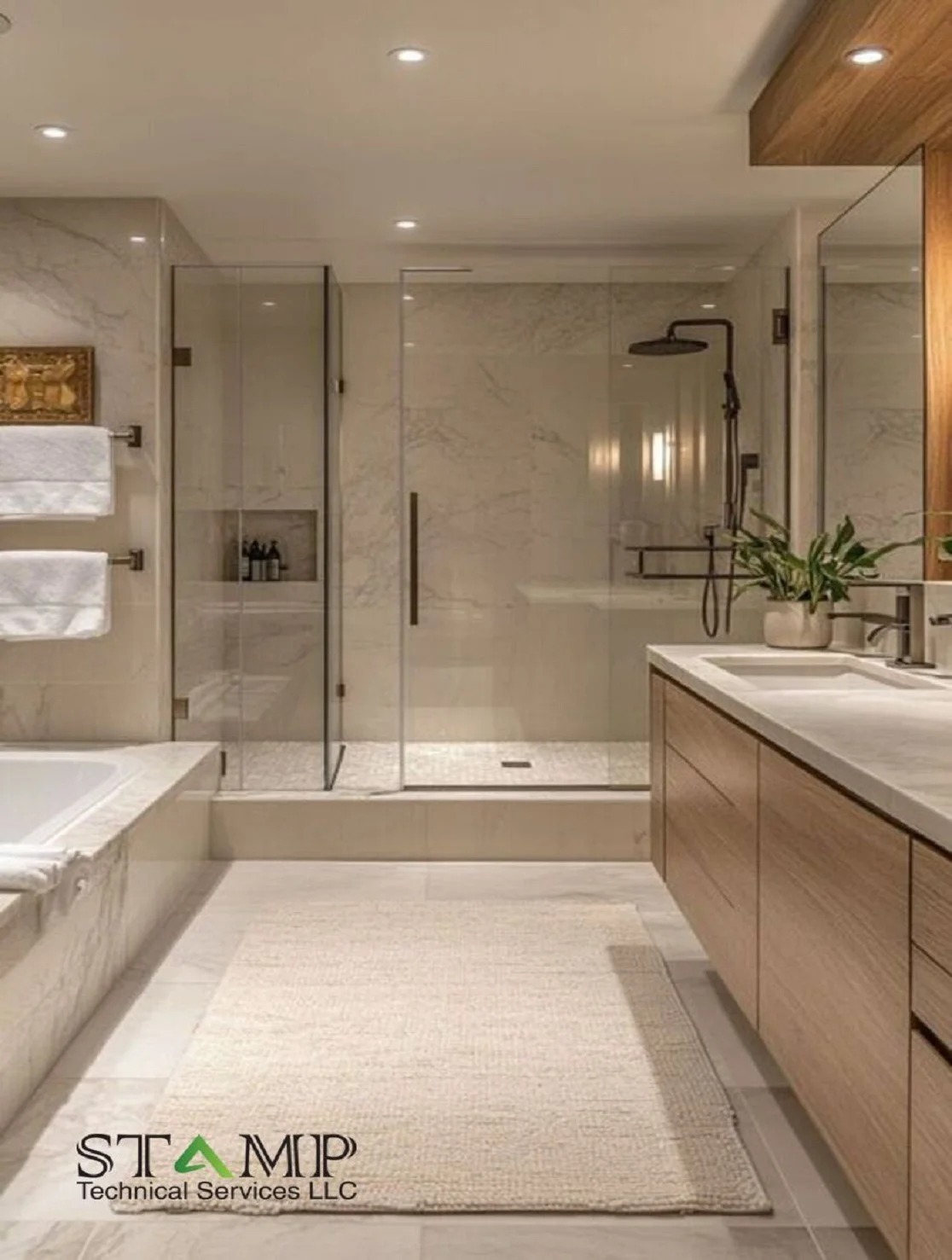 Luxxury baathroom design dubai