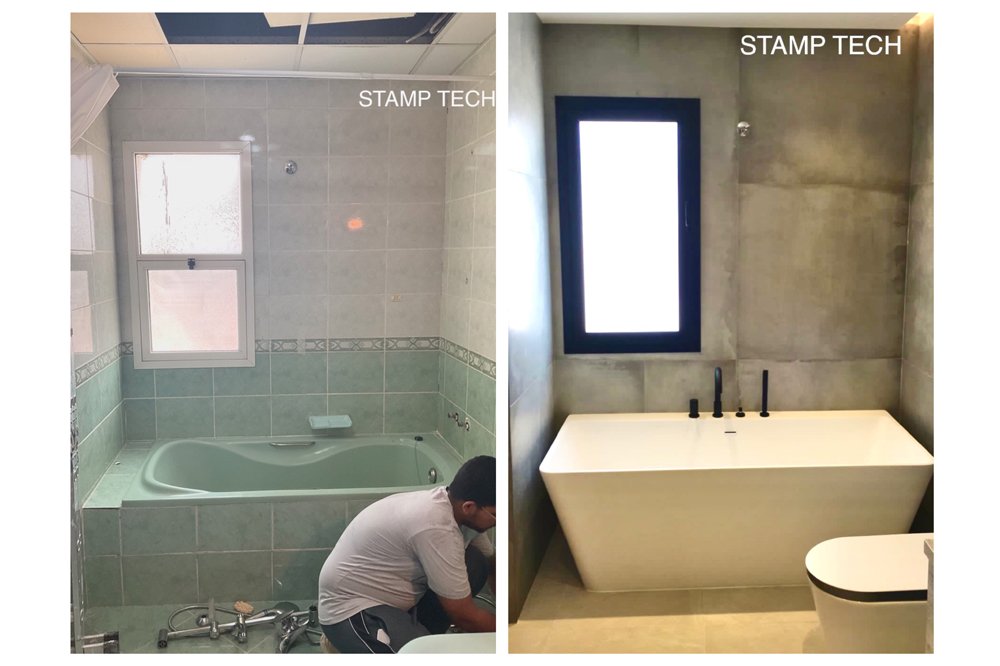 Before and after view of Villa no 194 Bateel street umm Sequim2 Dubai