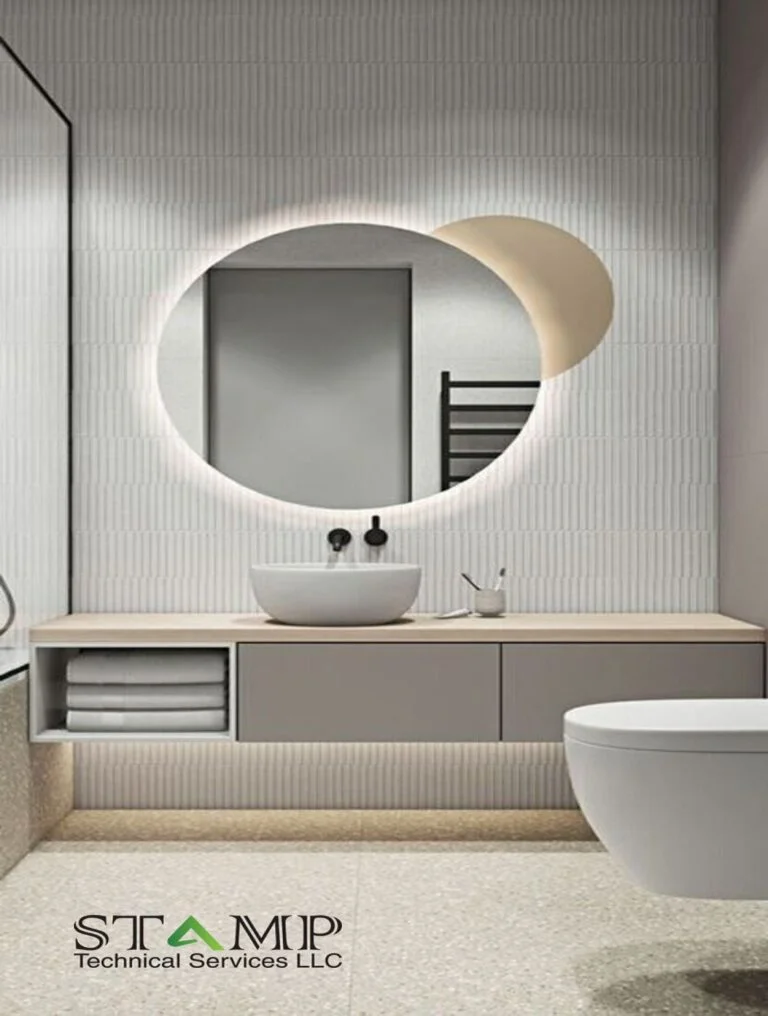 Bathroom renovation project in Dubai by Stamp Technical Services, image 3