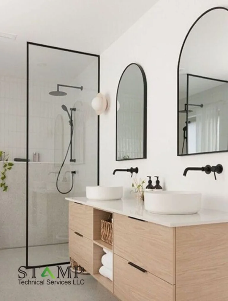 Bathroom renovation project in Dubai by Stamp Technical Services, image 7