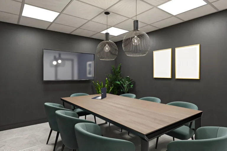 Office renovation project in Dubai by Stamp Technical Services, image 1