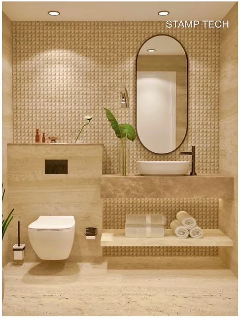 Bathroom renovation project in Dubai by Stamp Technical Services, image 10