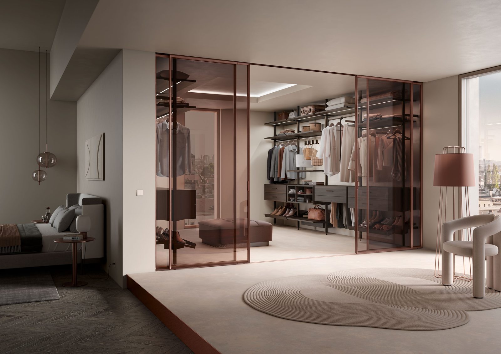 Wardrobe and cabinet project in Dubai by Stamp Technical Services, image 4